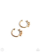 Load image into Gallery viewer, Ballerina Backdrop - Gold ear cuff earring A029
