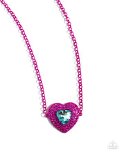 Load image into Gallery viewer, Locket Leisure - Pink necklace C016
