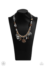Load image into Gallery viewer, Charmed, I am Sure - brown necklace B006
