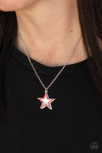 Load image into Gallery viewer, American Anthem - Red necklace B119
