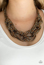 Load image into Gallery viewer, City Catwalk - Copper necklace A078
