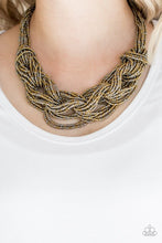 Load image into Gallery viewer, City Catwalk - Brass necklace A078
