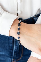 Load image into Gallery viewer, Cosmic Charisma - Blue necklace plus matching bracelet Colorfully Cosmic - Blue 782
