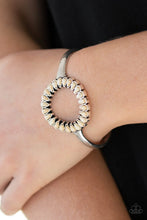 Load image into Gallery viewer, Divinely Desert - White cuff bracelet B119
