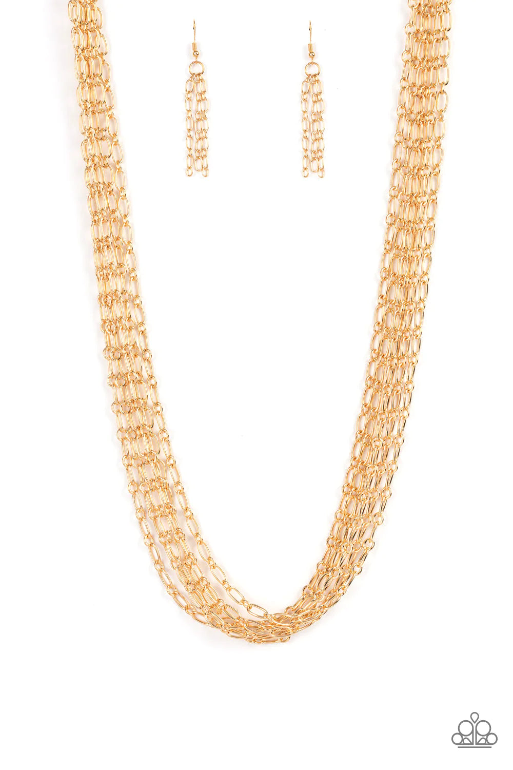 Dynamite Dynamo - Gold Necklace B094