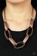 Load image into Gallery viewer, Fiercely Flexing - Copper necklace B109
