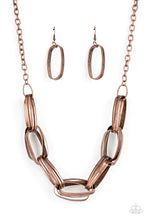 Load image into Gallery viewer, Fiercely Flexing - Copper necklace B109
