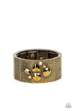 Load image into Gallery viewer, Flickering Fortune - Brass bracelet  B126
