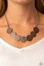 Load image into Gallery viewer, Flip A Coin - Copper necklace B121

