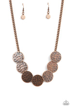 Load image into Gallery viewer, Flip A Coin - Copper necklace B121
