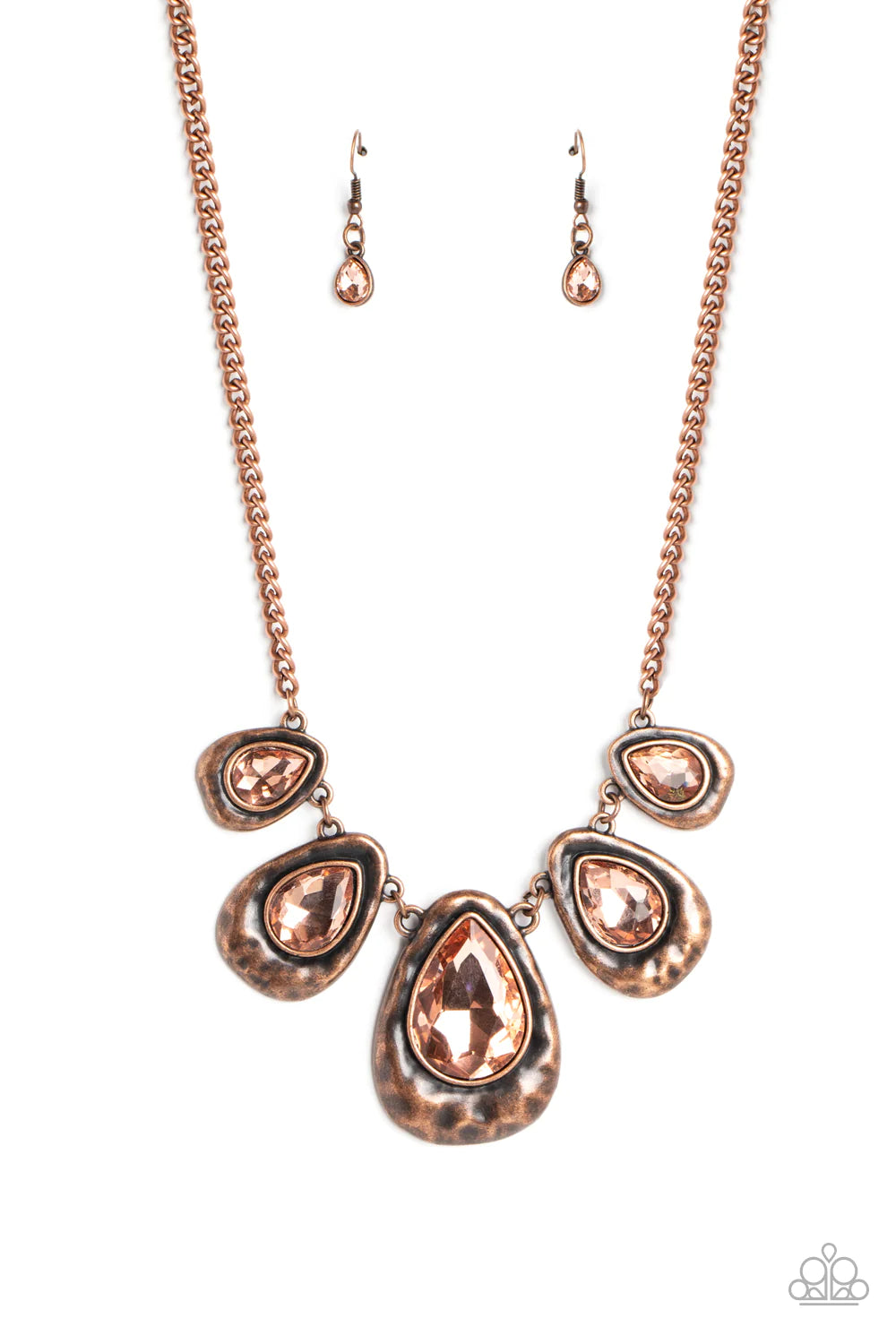 Formally Forged - Copper Necklace B090