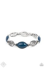 Load image into Gallery viewer, Garden Rendezvous - Blue bracelet B119
