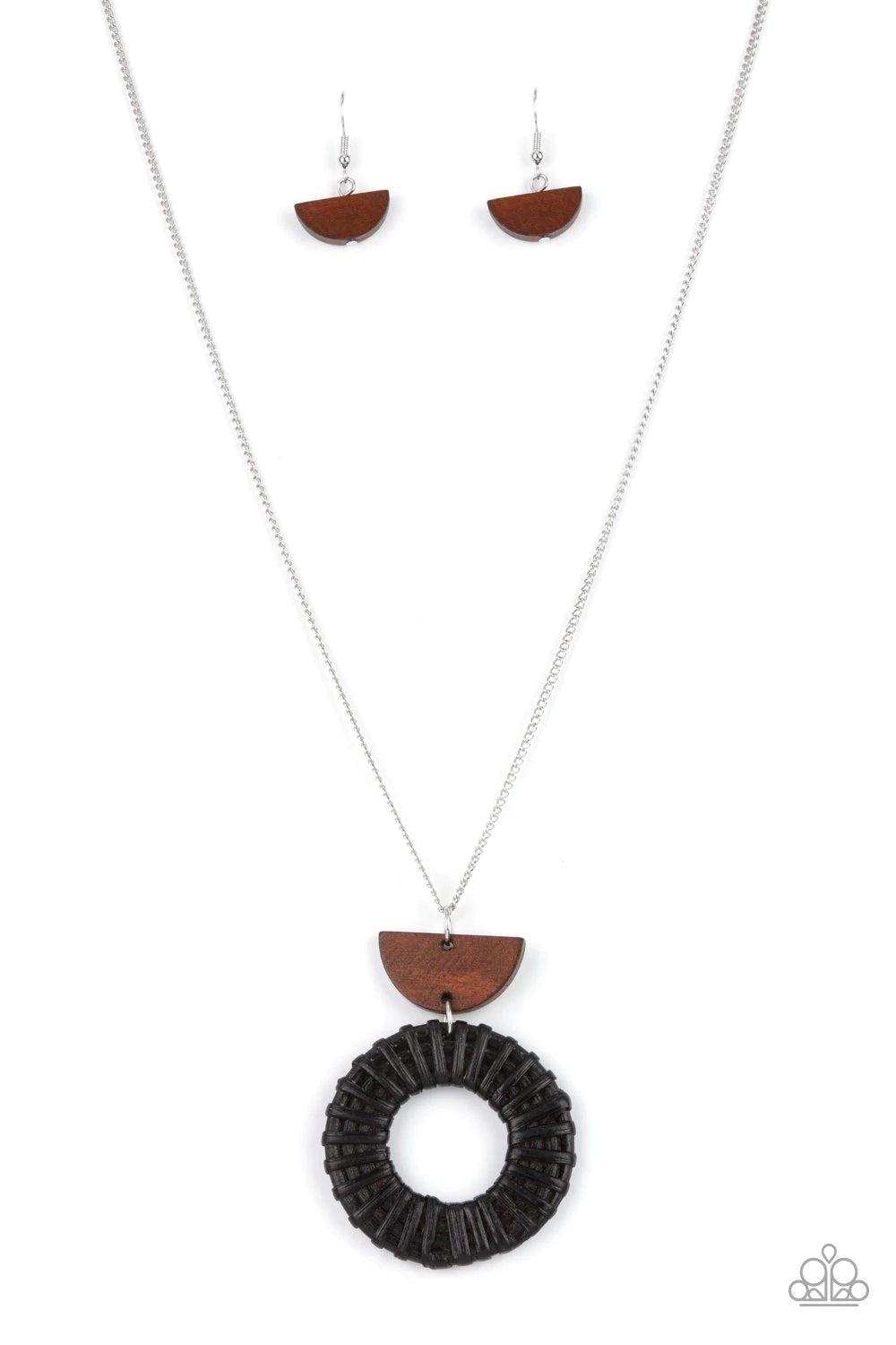 Homespun Stylist - Black  necklace 772