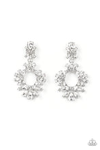 Load image into Gallery viewer, Leave Them Speechless - white post earring D063

