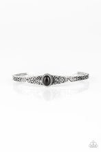Load image into Gallery viewer, Make Your Own Path - Black cuff bracelet D071
