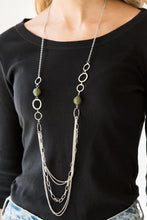 Load image into Gallery viewer, Margarita Masquerades - Green Necklace 2044
