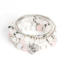 Load image into Gallery viewer, Optimistic Opulence - Pink bracelet E004/E047/49
