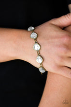 Load image into Gallery viewer, $2 pc SET: The Imperfectionist - Brass necklace + matching bracelet Perfect Imperfection - Brass 1609
