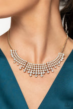 Load image into Gallery viewer, Shimmering Song - Gold Necklace JAN 2023 LOP D022
