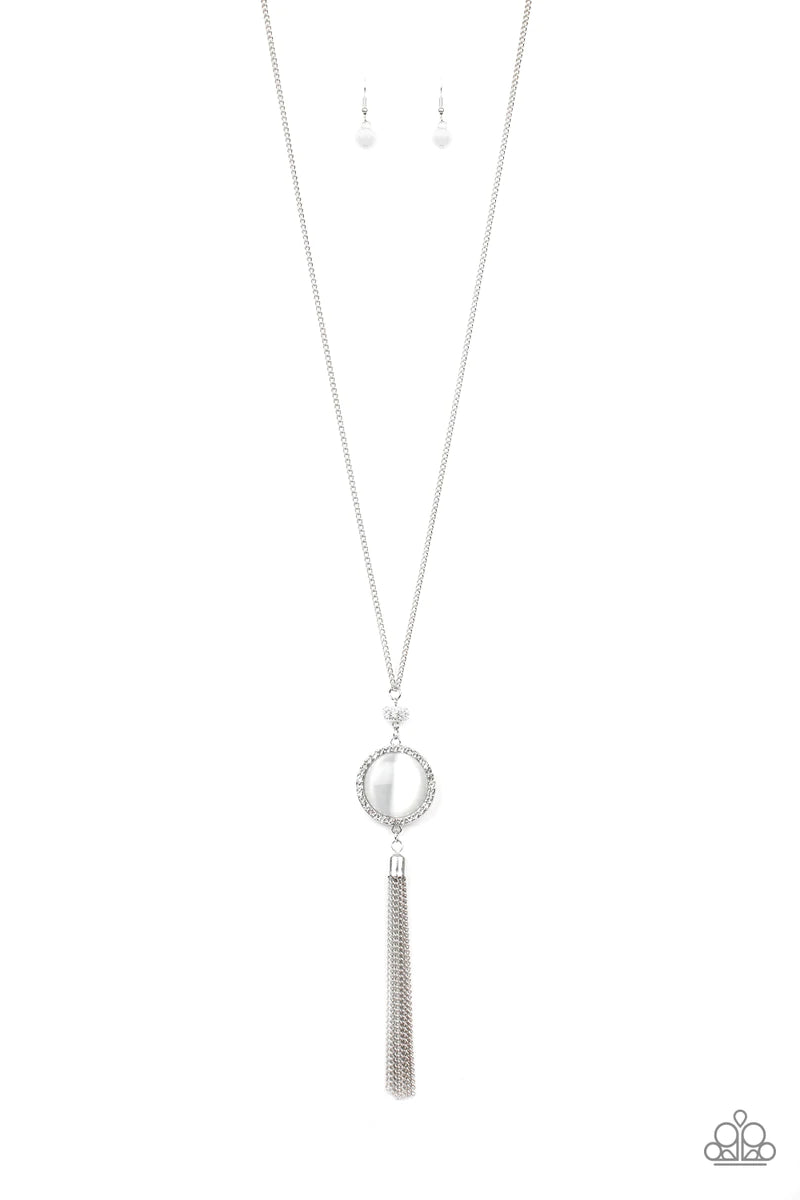 Sparkling Spectacle - white necklace 812