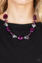 Load image into Gallery viewer, The Top TENACIOUS - Purple necklace 2045
