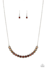 Load image into Gallery viewer, Throwing SHADES - Brown necklace B127
