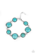 Load image into Gallery viewer, Terrestrial Trailblazer - Blue necklace plus matching Turn Up The Terra - blue bracelet 795
