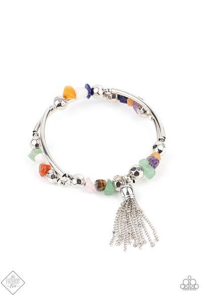 Mineral Mosaic - multi bracelet 760