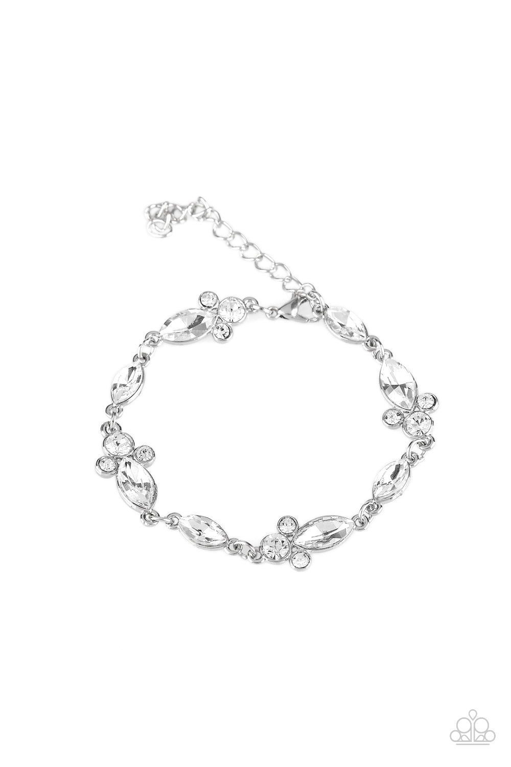 At Any Cost - White bracelet B110