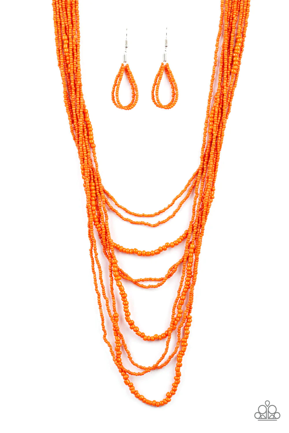 Totally Tonga - Orange necklace B093