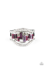 Load image into Gallery viewer, Treasure Chest Charm - Purple ring 958
