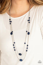 Load image into Gallery viewer, Day Trip Delights - Blue Necklace 2044
