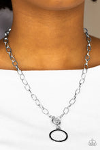 Load image into Gallery viewer, All In Favor - Black necklace B105
