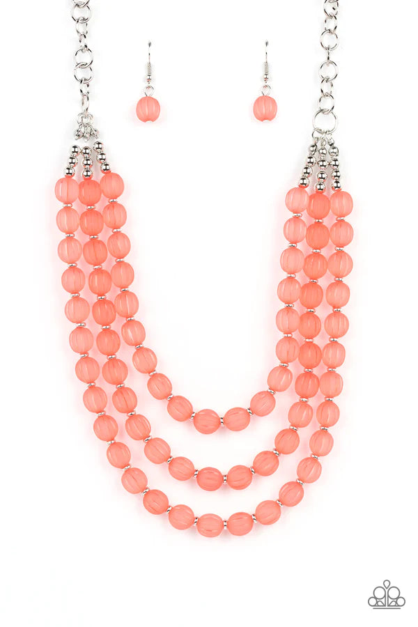 Summer Surprise - Orange necklace B097
