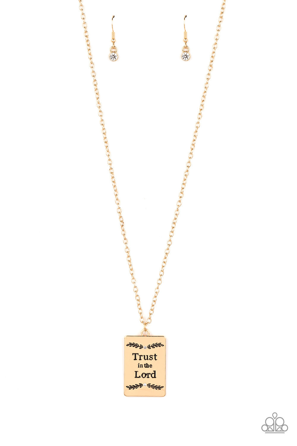 All About Trust - Gold necklace D009