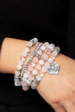 Load image into Gallery viewer, Optimistic Opulence - Pink bracelet E004
