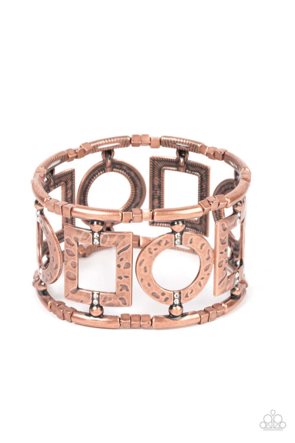 Framed and Fabulous - Copper bracelet C029